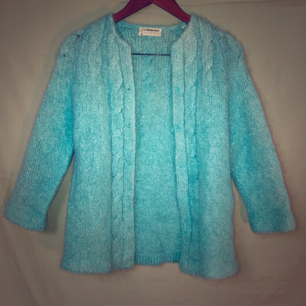 Vintage Selma Milano Mohair Cardigan